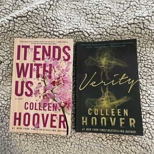 It Ends With Us and Verity Book Bundle